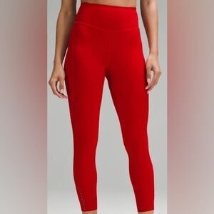 lululemon athletica Red Leggings